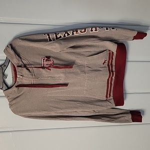 VS Pink Texas A&M Quarter Zip Hoodie